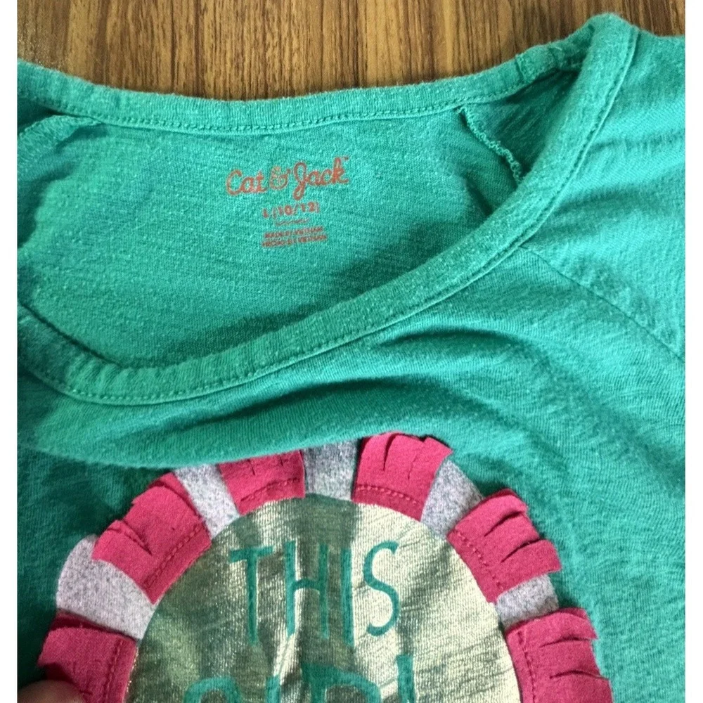 Cat & Jack Gymboree Girl's Size L 10/12‎ Long Sleeve Shirt Lot of 4